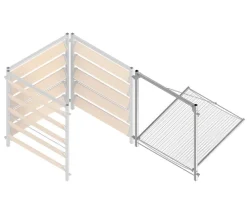 Bellissa Komposter Sieb, ca. B102/H100/T8 cm Discount