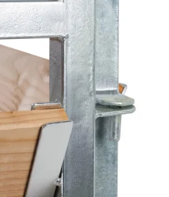 Bellissa Komposter & Abfallbehälter - Kompostersilo Metall/Holz, ca. B100/H100/T100 cm