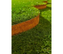 Bellissa Mähkanten & Beetkanten - Rasenkante Corten, ca. B118/H13 cm Braun