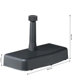 beo Schirmständer - Balkonschirmständer, 20 kg Anthrazit