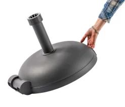 beo Schirmständer - Design-Schirmständer, 40 kg Dunkelgrau