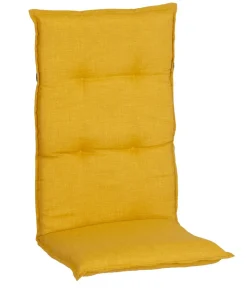 beo Sitzauflagen - Hochlehnerauflage Brovine, 4er-Set Gelb