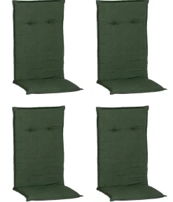 beo Sitzauflagen - Hochlehnerauflage, , 4er-Set Dunkelgrün