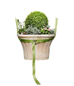 Bio Green Mehr Blumentopfzubehör - Tragegurt für Kübelpflanzen, , ca. L250/B3,5 cm Grün