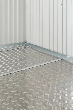 biohort Alu-Bodenplatte AvantGarde®, HighLine® und Panorama® Silber Hot