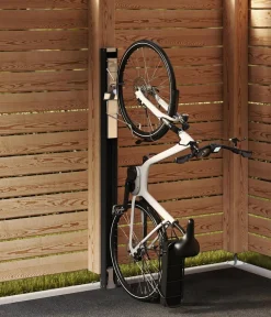 biohort BikeLift Wandmontage, ca. B16/H180/T38 cm Dunkelgrau Clearance