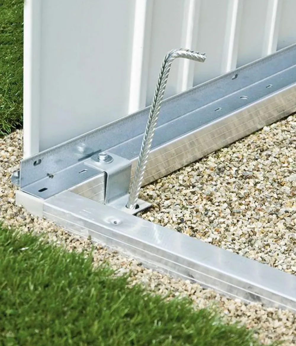 biohort Böden & Fundamente - Bodenanker-Paket Silber