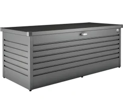 biohort Aufbewahrungsboxen - FreizeitBox 180, ca. B181/H71/T79 cm Dunkelgrau