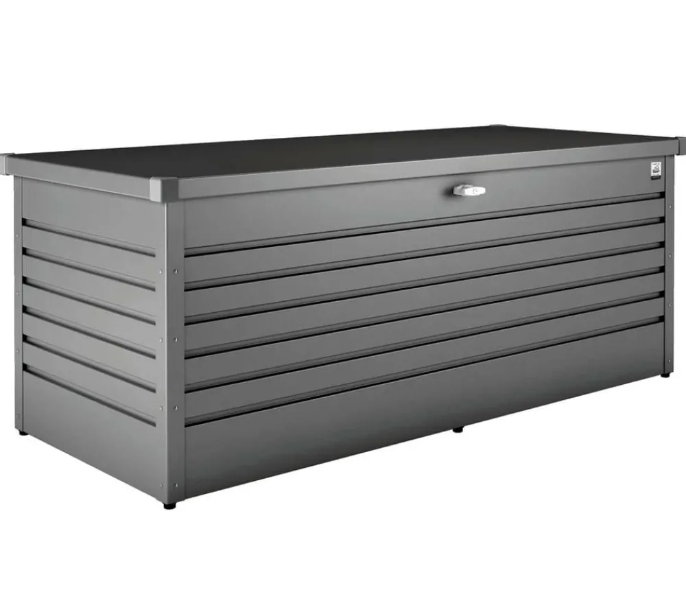 biohort Aufbewahrungsboxen - FreizeitBox 180, ca. B181/H71/T79 cm Dunkelgrau