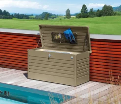 biohort Aufbewahrungsboxen - FreizeitBox 130, ca. B134/H71/T62 cm Braun