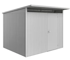 biohort Gartenhäuser & Gerätehäuser - Gerätehaus AvantGarde® A5, ca. B260/H218/T220 cm Silber