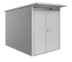 biohort Gerätehaus AvantGarde® Gr. A3, ca. B180/H218/T300 cm Silber Clearance