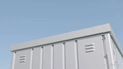 biohort Gartenhäuser & Gerätehäuser - Gerätehaus AvantGarde® A7, ca. B260/H217/T300 cm Silber