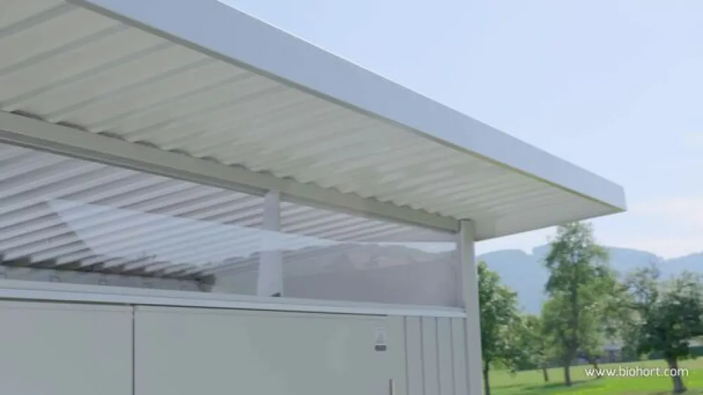 biohort Gerätehaus AvantGarde® A1, ca. B180/H250/T220 cm Dunkelgrau Online