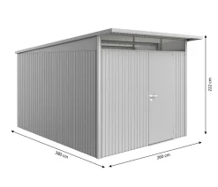 biohort Gartenhäuser & Gerätehäuser > Gerätehaus AvantGarde® A8, ca. B260/H222/T380 cm