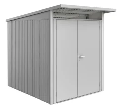 biohort Gerätehaus AvantGarde® Gr. A2, ca. B180/H218/T260 cm Silber