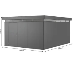 biohort Gartenhäuser & Gerätehäuser > Gerätehaus CasaNova® 4 x 5, ca. B428/H250/T528 cm