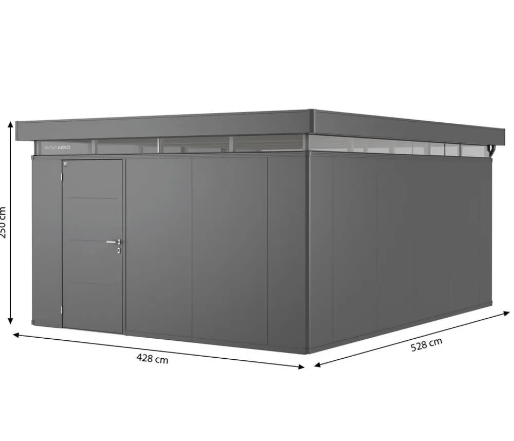 biohort Gartenhäuser & Gerätehäuser > Gerätehaus CasaNova® 4 x 5, ca. B428/H250/T528 cm