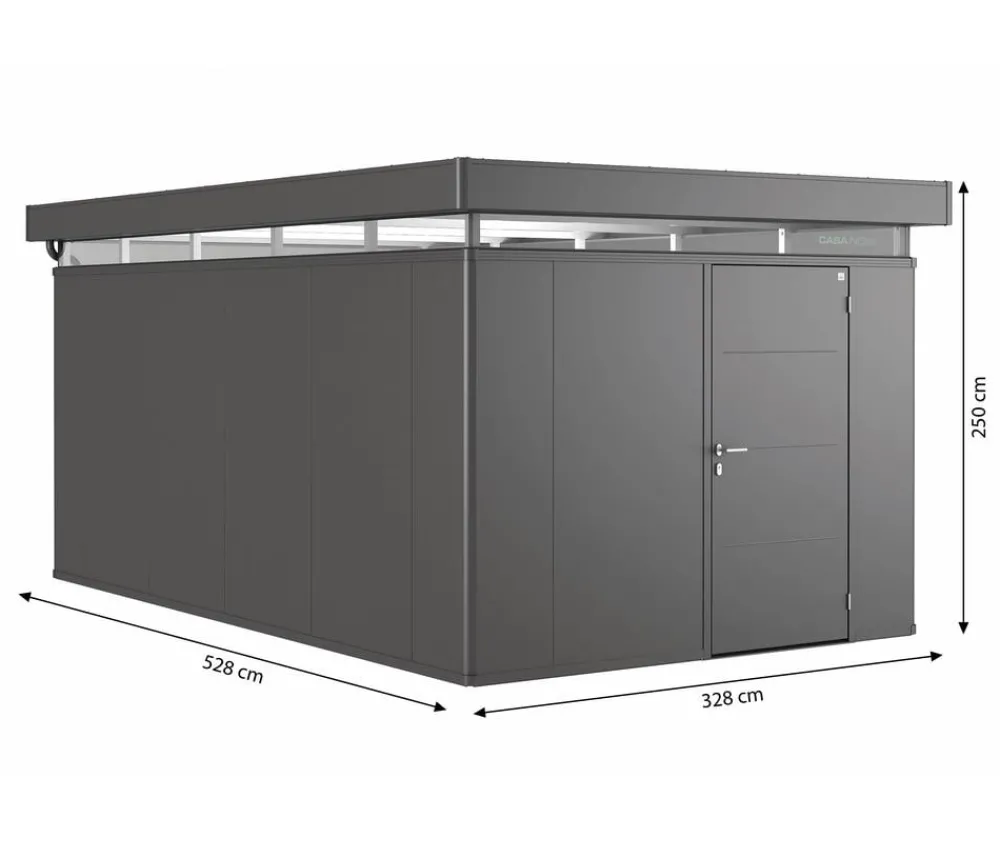 biohort Gartenhäuser & Gerätehäuser > Gerätehaus CasaNova® 3 x 5, ca. B328/H250/T528 cm