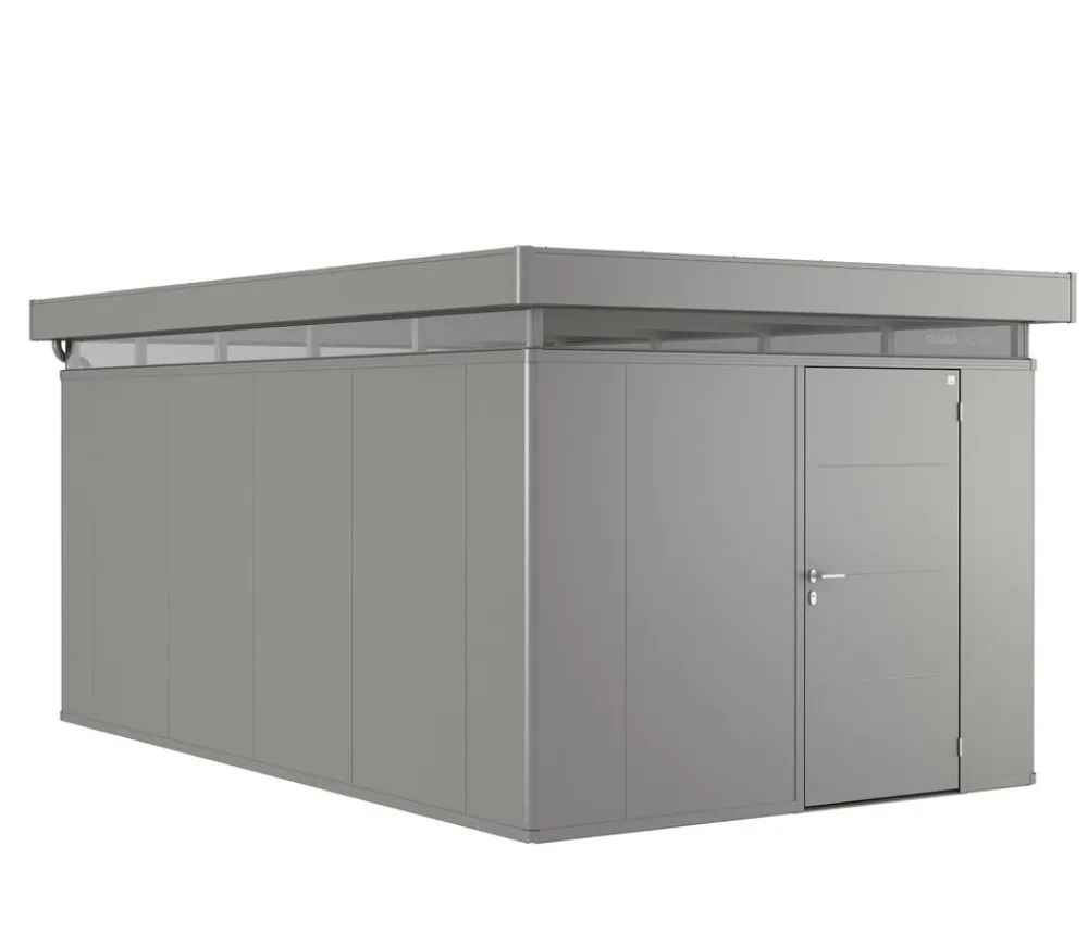 biohort Gerätehaus CasaNova® 3 x 5, ca. B328/H250/T528 cm Quarzgrau