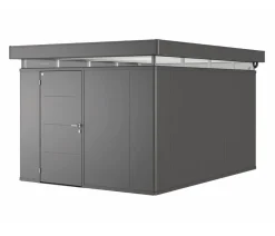 biohort Gerätehaus CasaNova® 3 x 4, ca. B328/H250/T428 cm Dunkelgrau