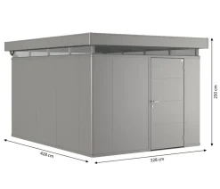 biohort Gartenhäuser & Gerätehäuser > Gerätehaus CasaNova® 3 x 4, ca. B328/H250/T428 cm