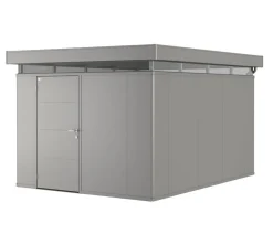 biohort Gerätehaus CasaNova® 3 x 4, ca. B328/H250/T428 cm Quarzgrau Discount
