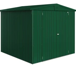 biohort Gerätehaus Europa 4, ca. B244/H203/T228 cm Dunkelgrün Clearance