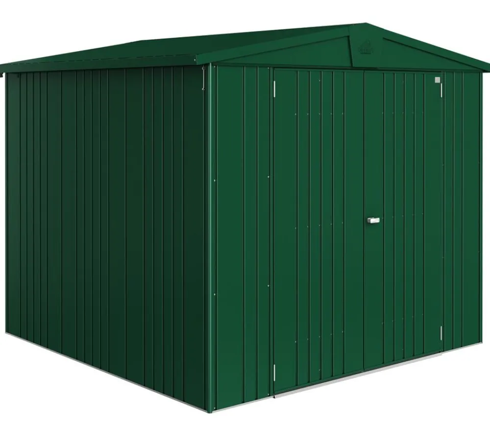 biohort Gerätehaus Europa 4, ca. B244/H203/T228 cm Dunkelgrün Clearance