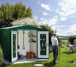 biohort Gartenhäuser & Gerätehäuser > Gerätehaus Europa 1, ca. B172 /H196/T84 cm