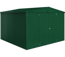 biohort Gartenhäuser & Gerätehäuser - Gerätehaus Europa 7, ca. B336/H209/T320 cm Dunkelgrün