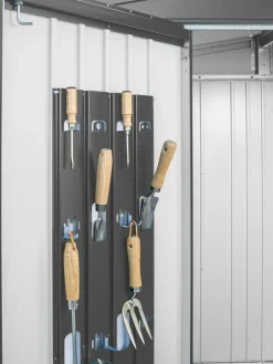 biohort Gerätehaus Europa 6, ca. B244/H203/T300 cm Dunkelgrau Hot