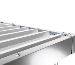 biohort Gerätehaus HighLine H2, ca. B275/H222/T195 cm Silber Hot