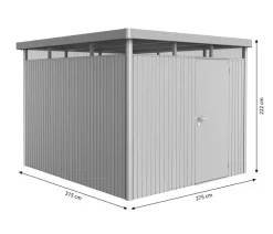 biohort Gartenhäuser & Gerätehäuser > Gerätehaus HighLine H5, ca. B275/H222/T315 cm