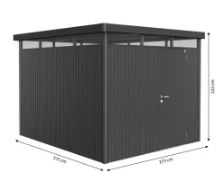 biohort Gartenhäuser & Gerätehäuser > Gerätehaus HighLine H5, ca. B275/H222/T315 cm