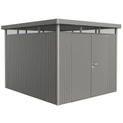 biohort Gerätehaus HighLine H5, ca. B275/H222/T315 cm Quarzgrau Clearance