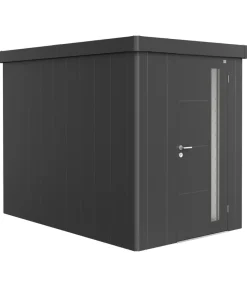 biohort Gerätehaus Neo 3A, ca. B180/H222/T292 cm Dunkelgrau New