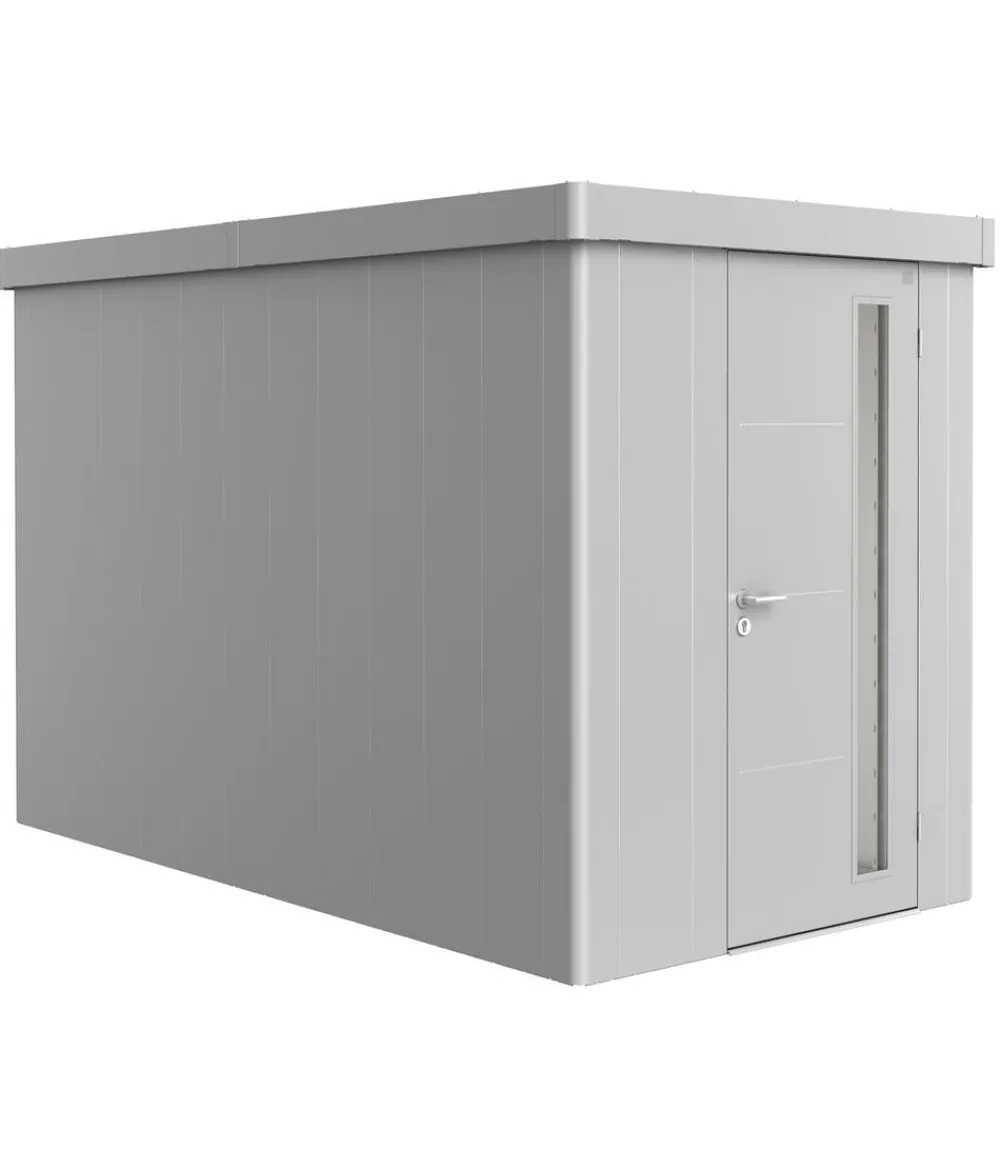 biohort Gerätehaus Neo 4A, ca. B180/H222/T348 cm Silber Hot