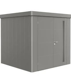 biohort Gerätehaus Neo 2B, ca. B236/H222/T236 cm Quarzgrau Hot