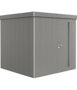 biohort Gerätehaus Neo 2B, ca. B236/H222/T236 cm Quarzgrau Outlet