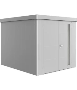 biohort Gerätehaus Neo 3B, ca. B236/H222/T292 cm Silber Best