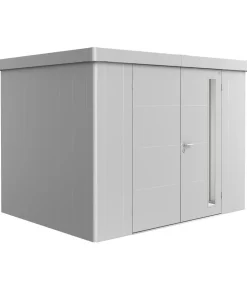 biohort Gerätehaus Neo 2C, ca. B292/H222/T236 cm Silber Discount
