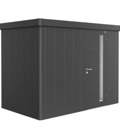 biohort Gartenhäuser & Gerätehäuser - Gerätehaus Neo 1C, ca. B292/H222/T180 cm Dunkelgrau