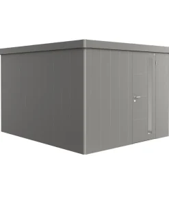 biohort Gerätehaus Neo 4C, ca. B292/H222/T348 cm Quarzgrau Outlet