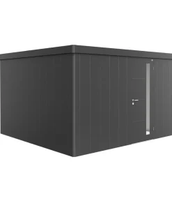 biohort Gerätehaus Neo 4D, ca. B348/H222/T348 cm Dunkelgrau Hot