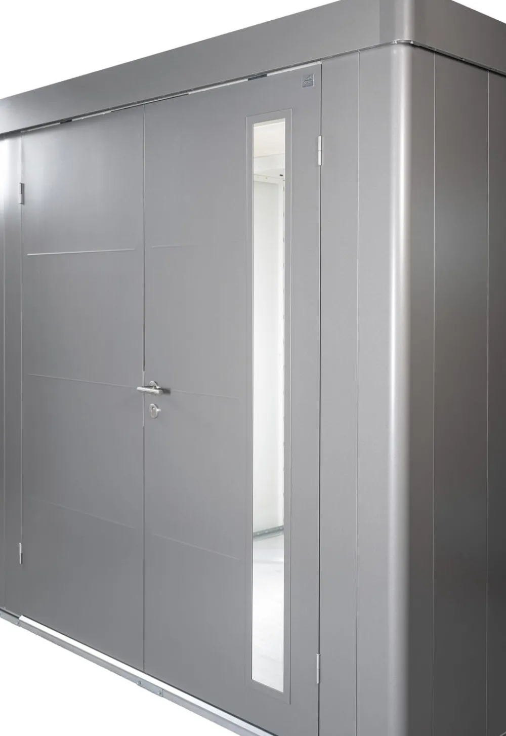 biohort Gerätehaus Neo 1D, ca. B348/H222/T180 cm Dunkelgrau Discount