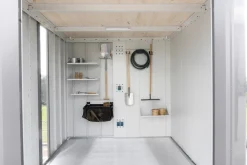 biohort Gartenhäuser & Gerätehäuser - Gerätehaus Neo 3D, ca. B348/H222/T292 cm Dunkelgrau