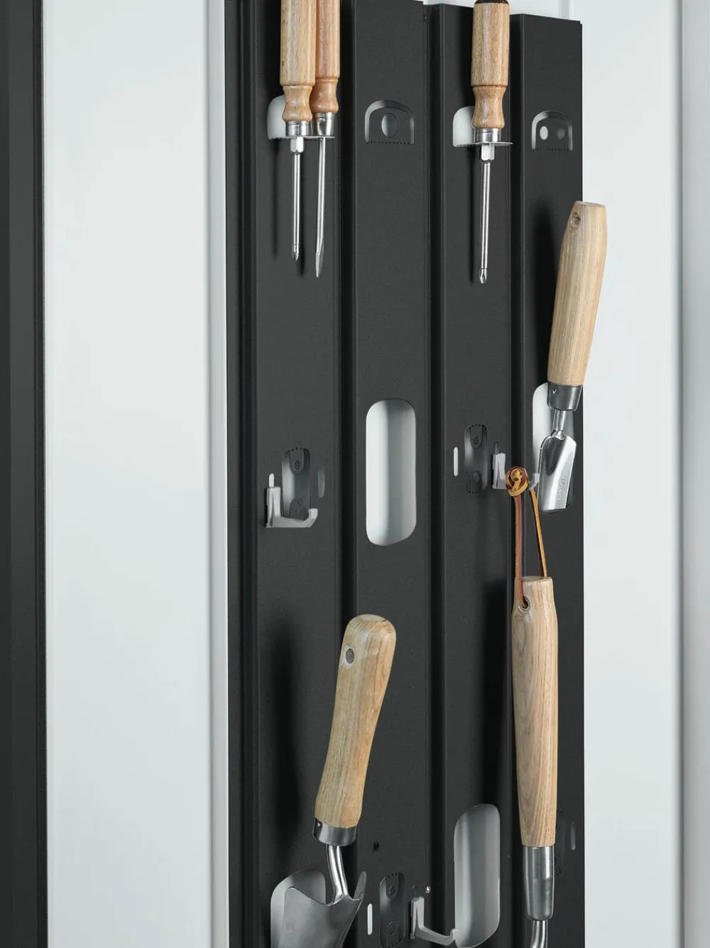biohort Geräteschrank 90, ca. B93/H182,5/T83 cm Dunkelgrau New