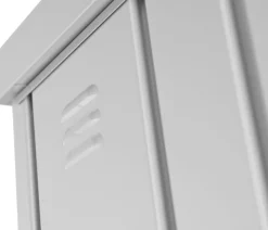 biohort Gartenschränke & Minigaragen - Geräteschrank 230, ca. B227/H182,5/T83 cm Silber