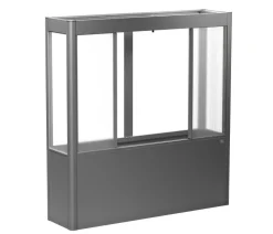 biohort Gewächshäuser - Gewächshaus Florentina 2 x 0,5 MAXI, ca. B201,6/H213,4/T54,7 cm Quarzgrau